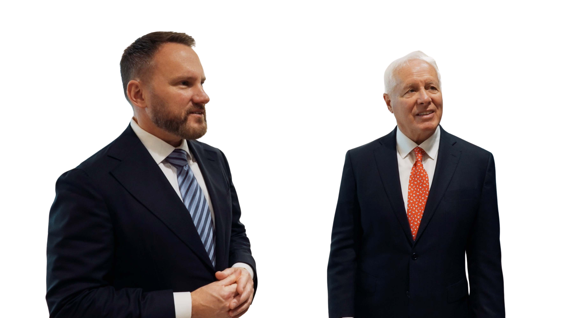 Lawyers standing next to each other.